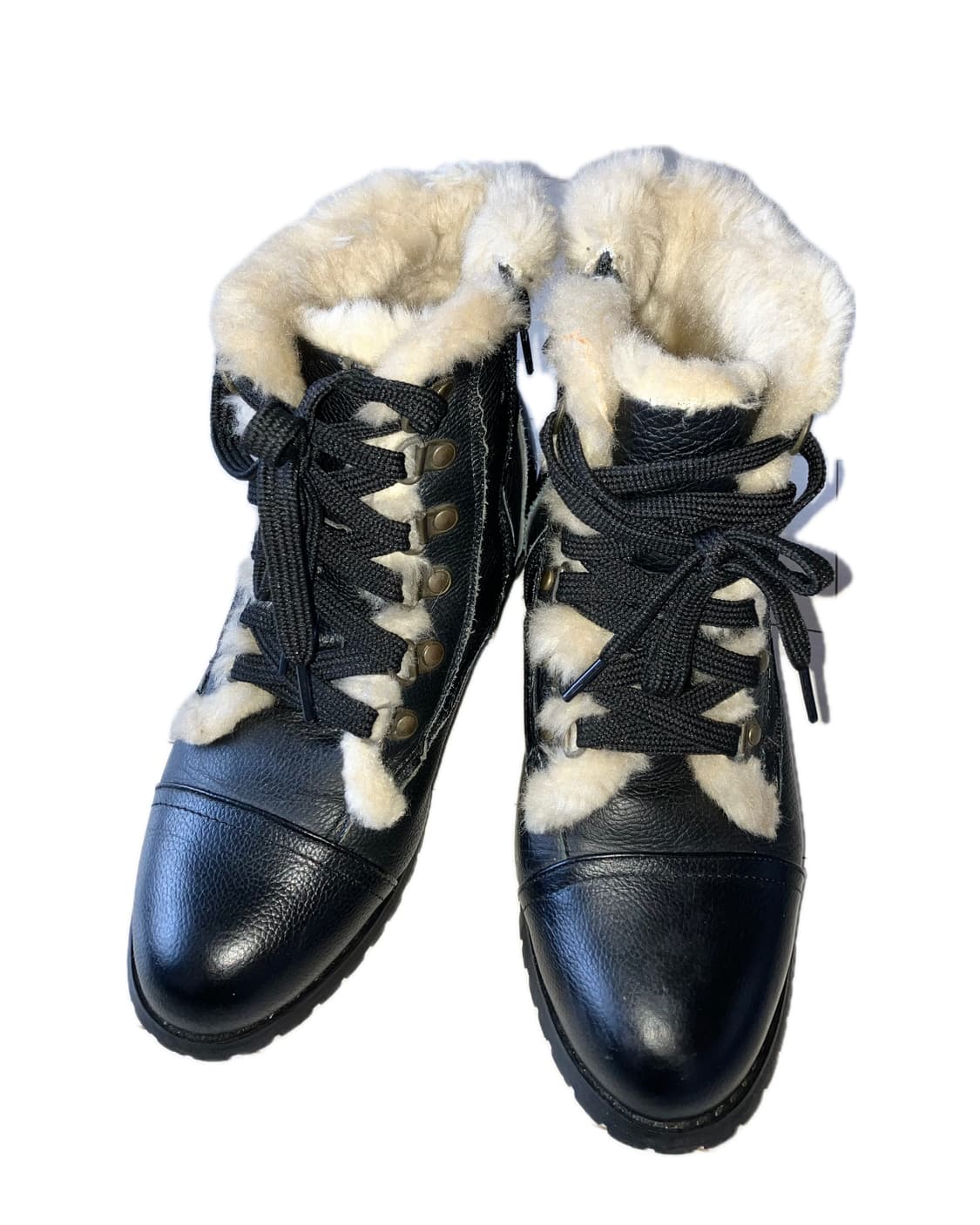 Ivory Fur detail boots 상품이미지1