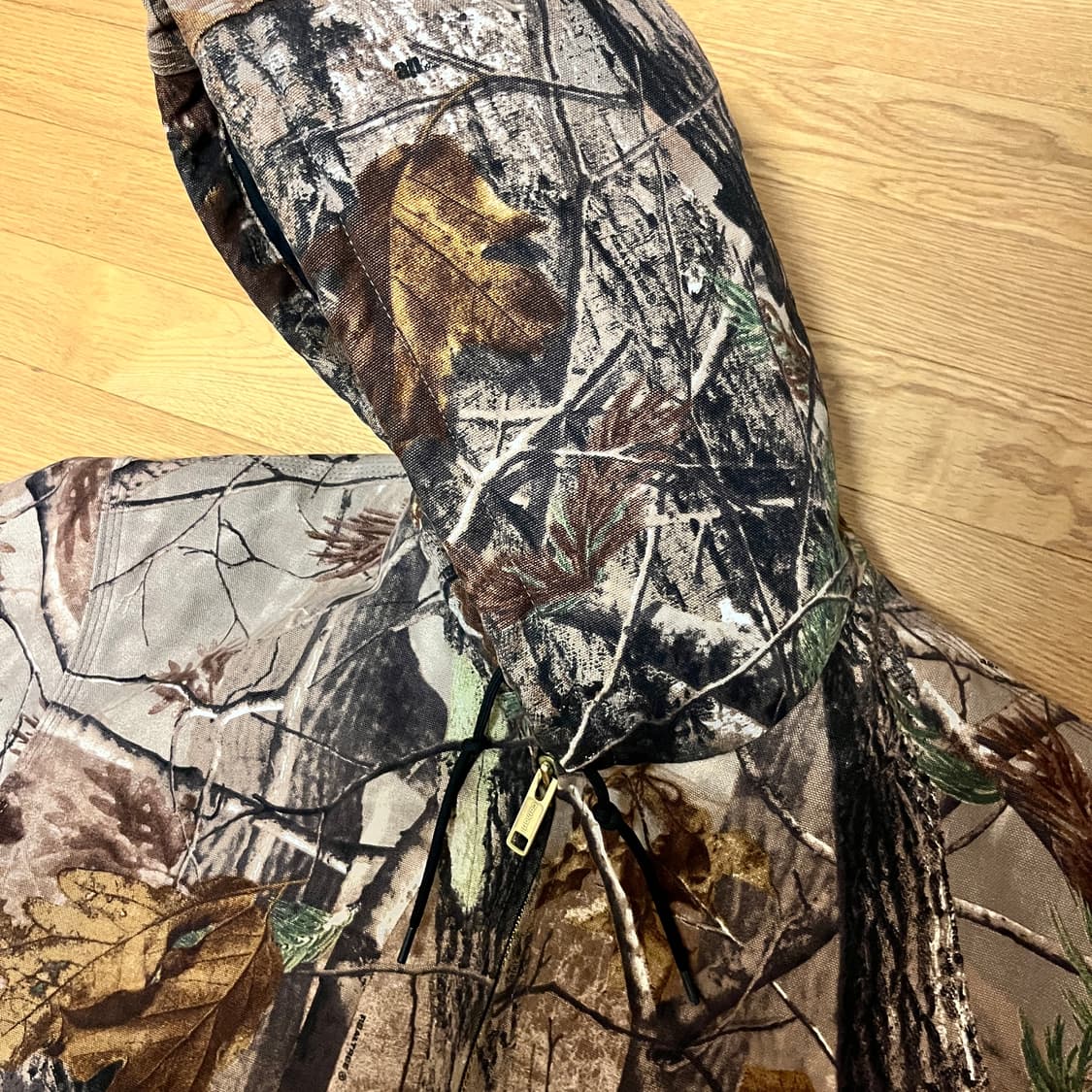 [L] 00s 빈티지 칼하트 J221 리얼트리 덕 액티브 자켓 CAP 상품이미지5