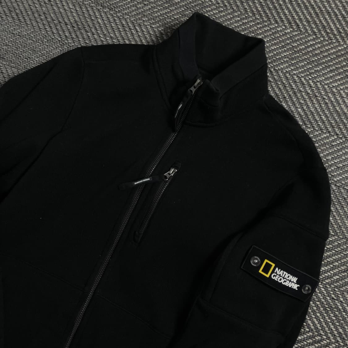 네셔널지오그래픽 와펜 니트 집업 자켓 y 4065 상품이미지1