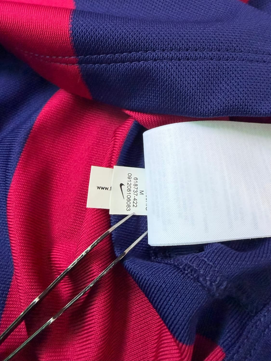 14-15 바르셀로나 홈 긴팔 새제품 상품이미지8