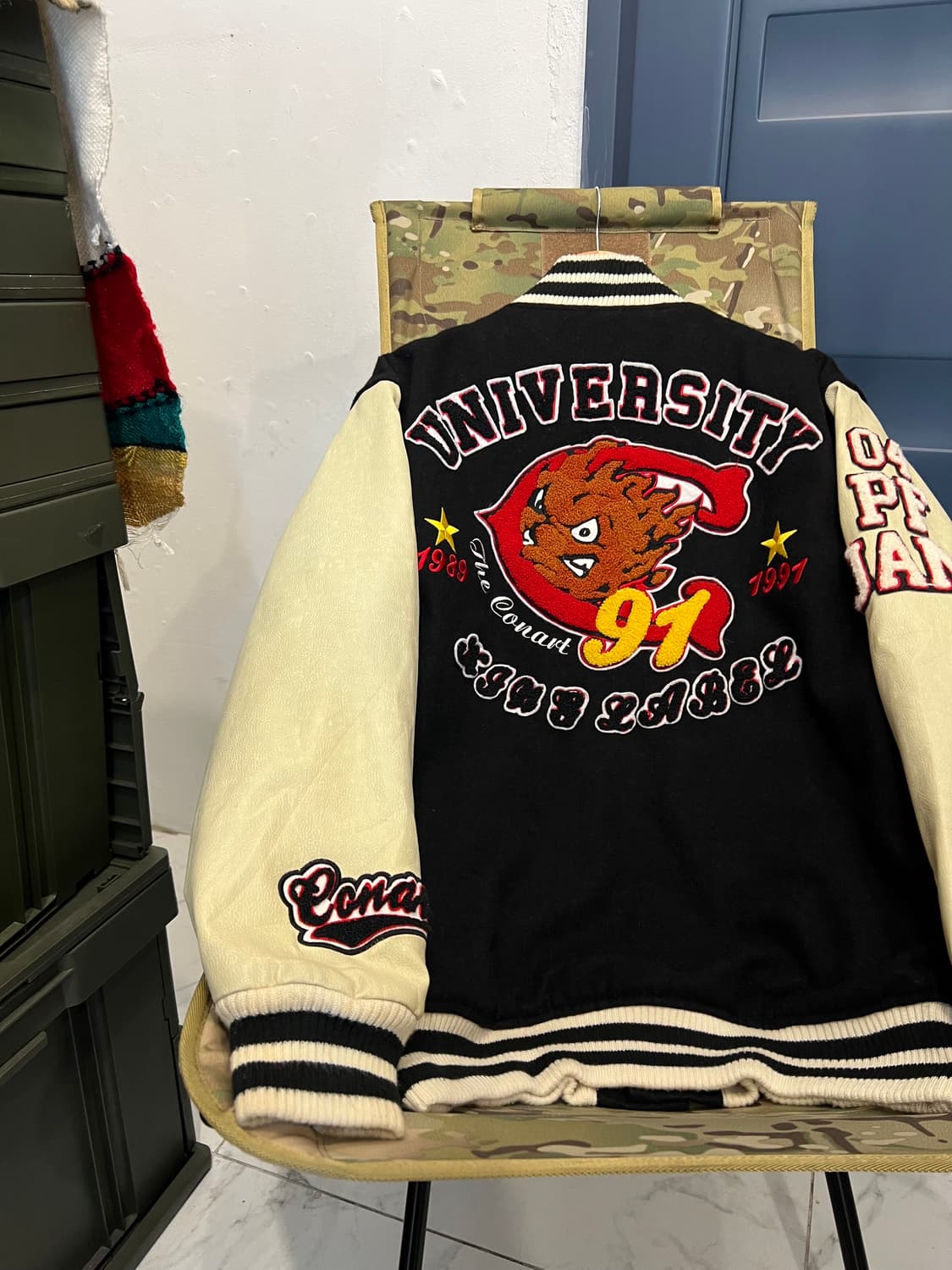 1990s CONART 빈티지바시티자켓 빈티지가죽자켓 상품이미지7