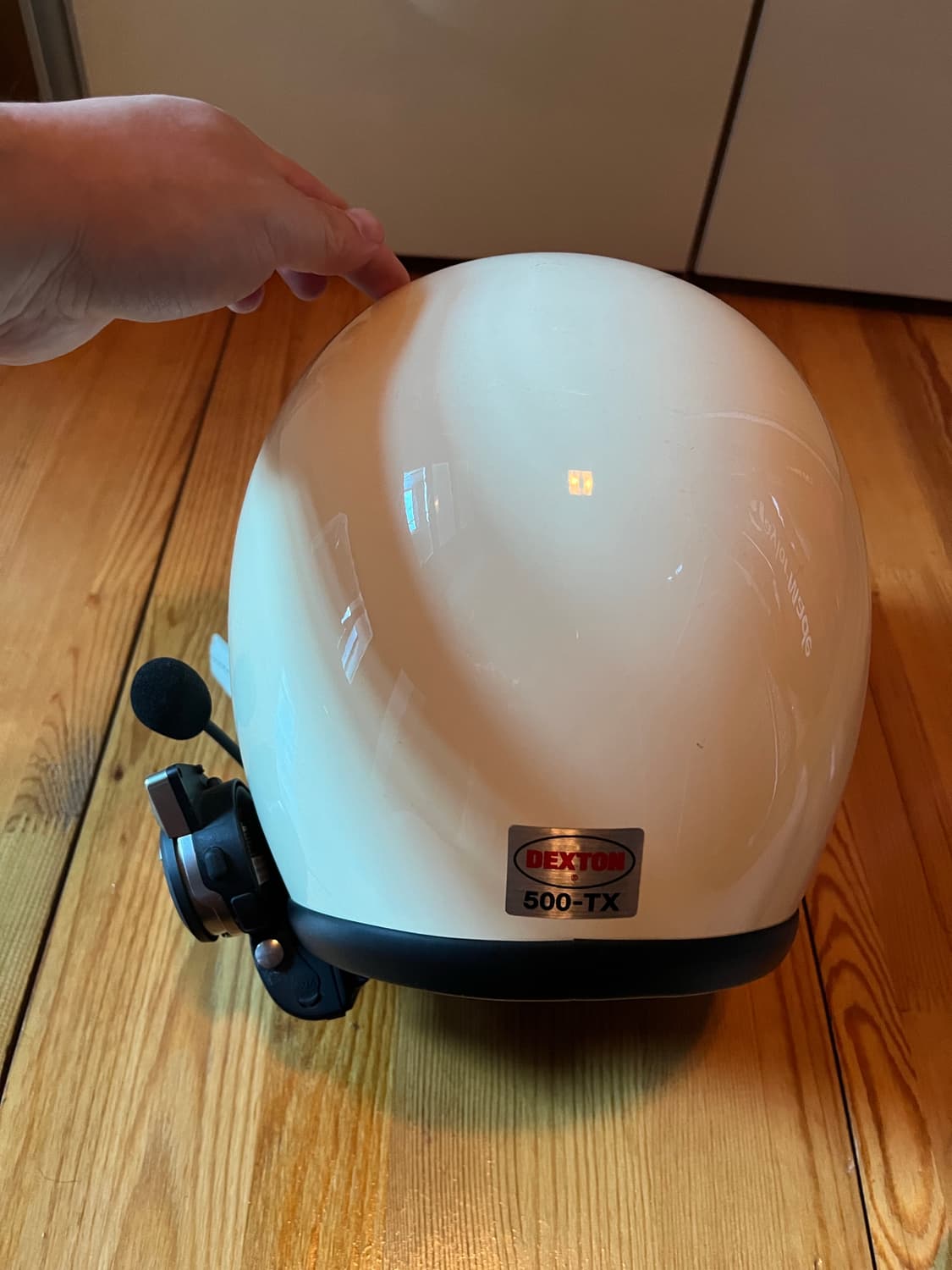 덱스톤 500tx 화이트 헬멧+세나20s 상품이미지3