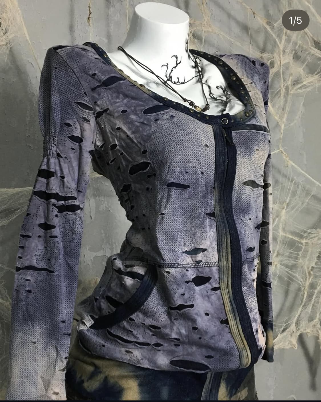 LIBERTALIA Hooded zip-up  상품이미지1