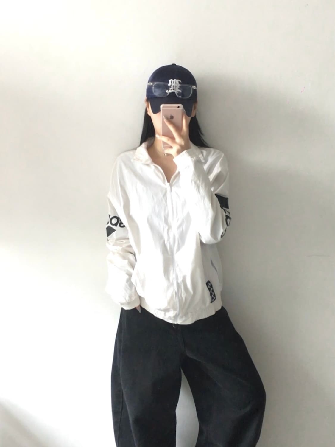 아디다스 삼선로고 바람막이 집업 상품이미지1