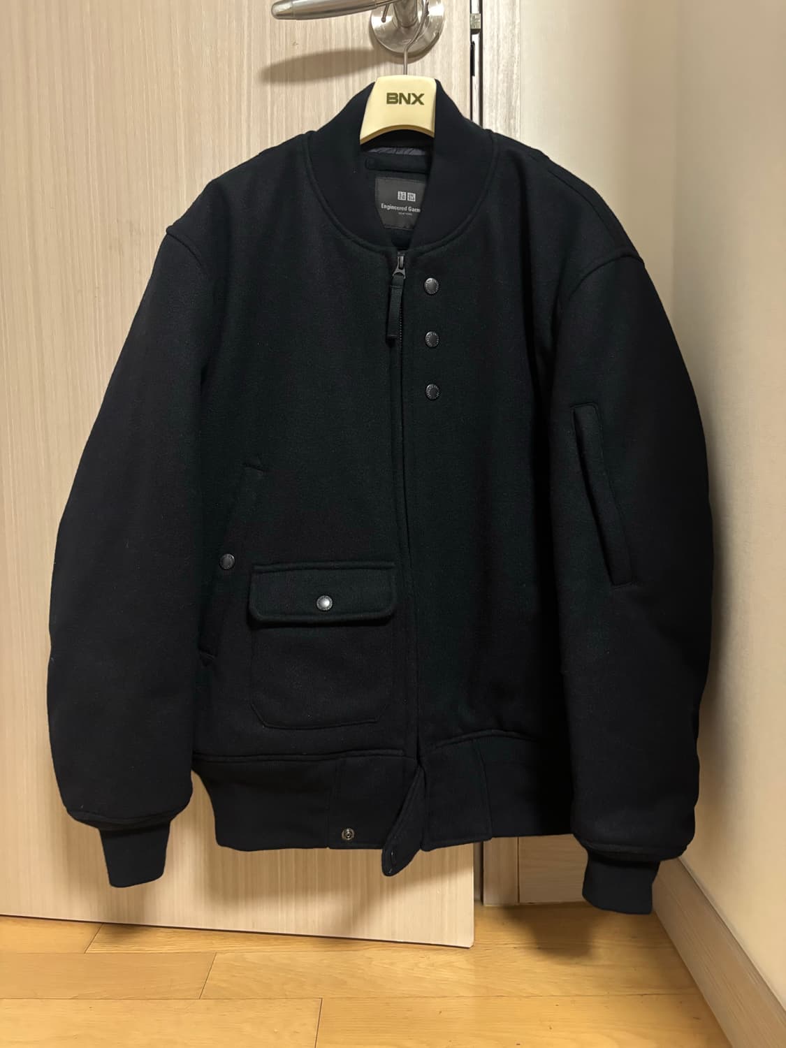 유니클로 x 엔지니어드가먼츠 블루종 네이비 M 상품이미지1