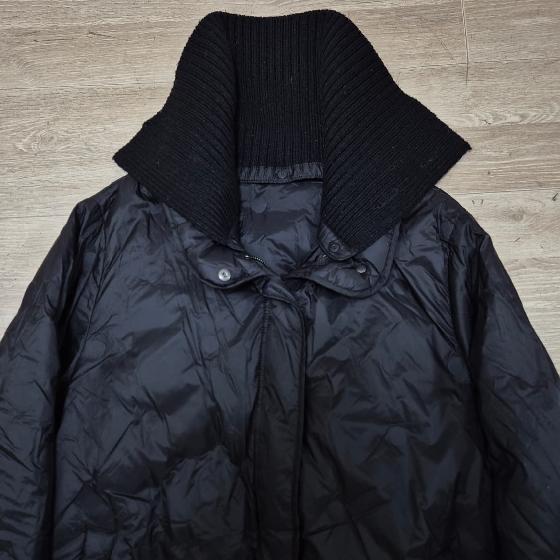 KOOKAI 쿠카이 구스다운 하이브리드 니트넥 패딩 점퍼 L(100) 상품이미지2