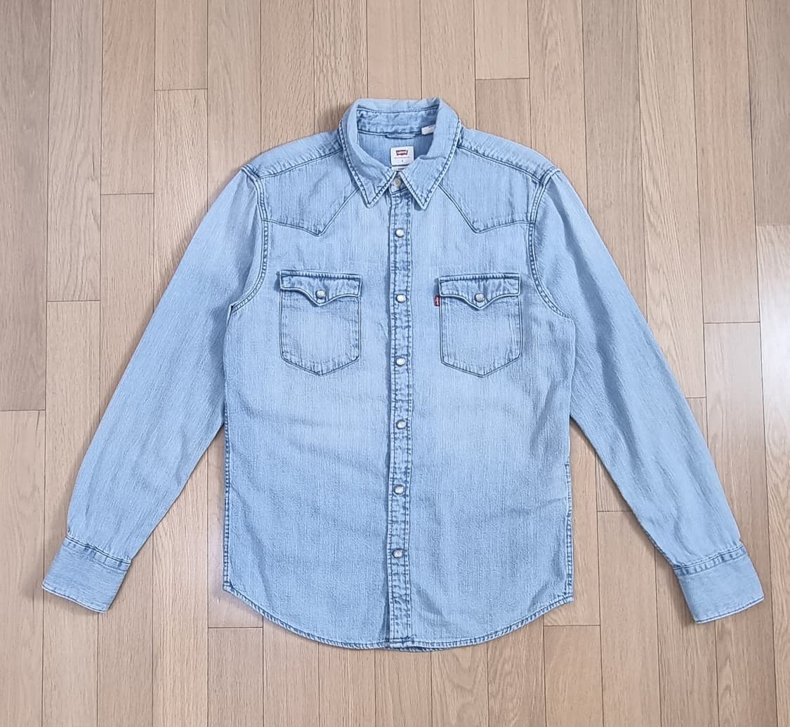 리바이스 바스토우 연청 데님 셔츠 S _ 공용, 여성추천 상품이미지1