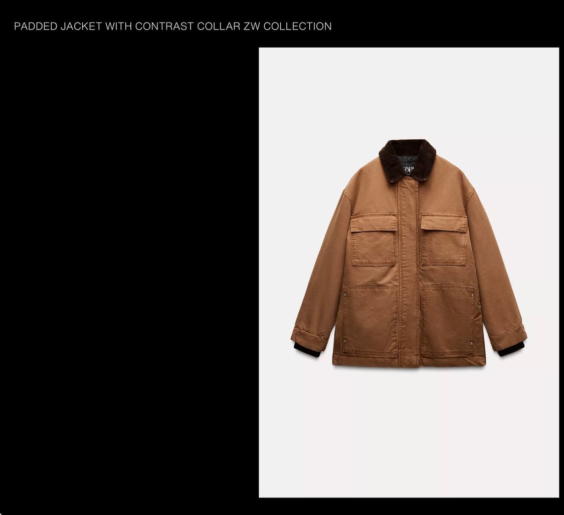 자라 zw collection 워크자켓  상품이미지4