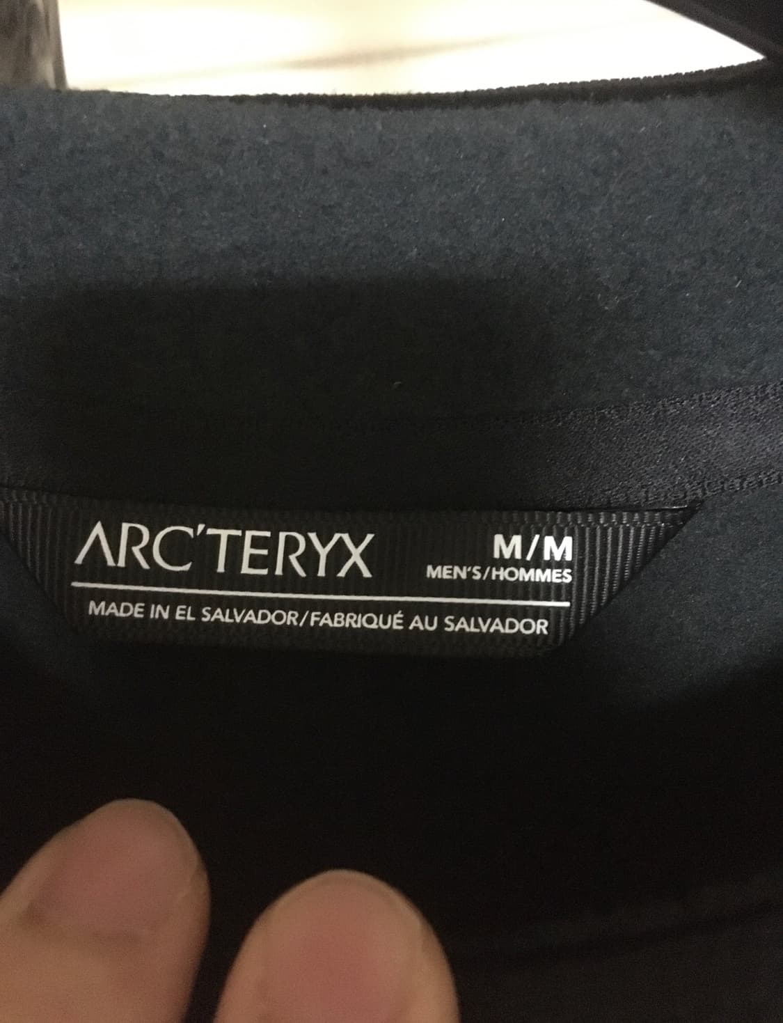 아크테릭스 컨실 크루넥 풀오버 블랙 판매합니다 상품이미지5