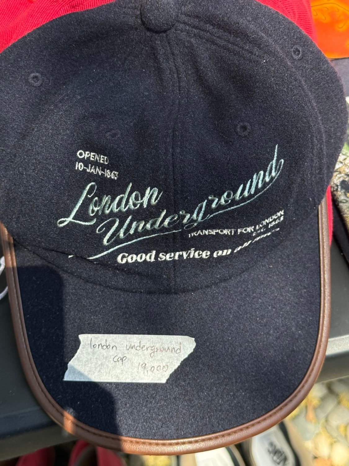 런던 언더그라운드 모자 상품이미지1