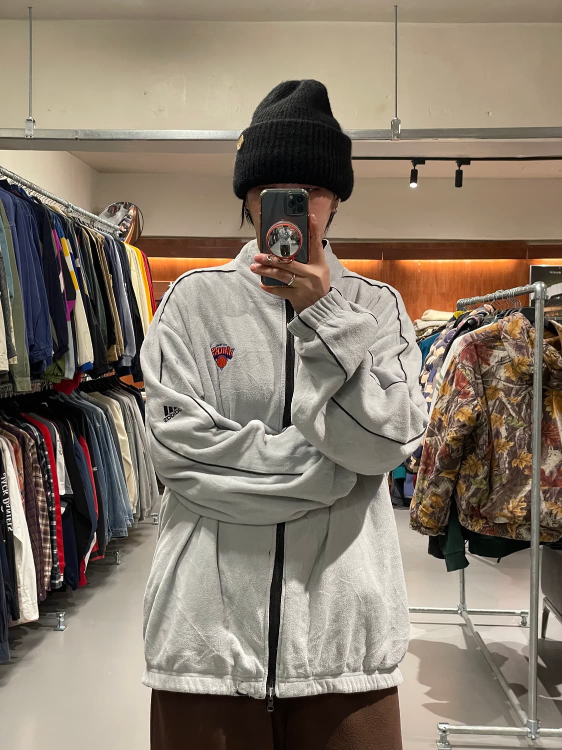 아디다스 올드스쿨 리버시블 플리스 자켓 상품이미지3