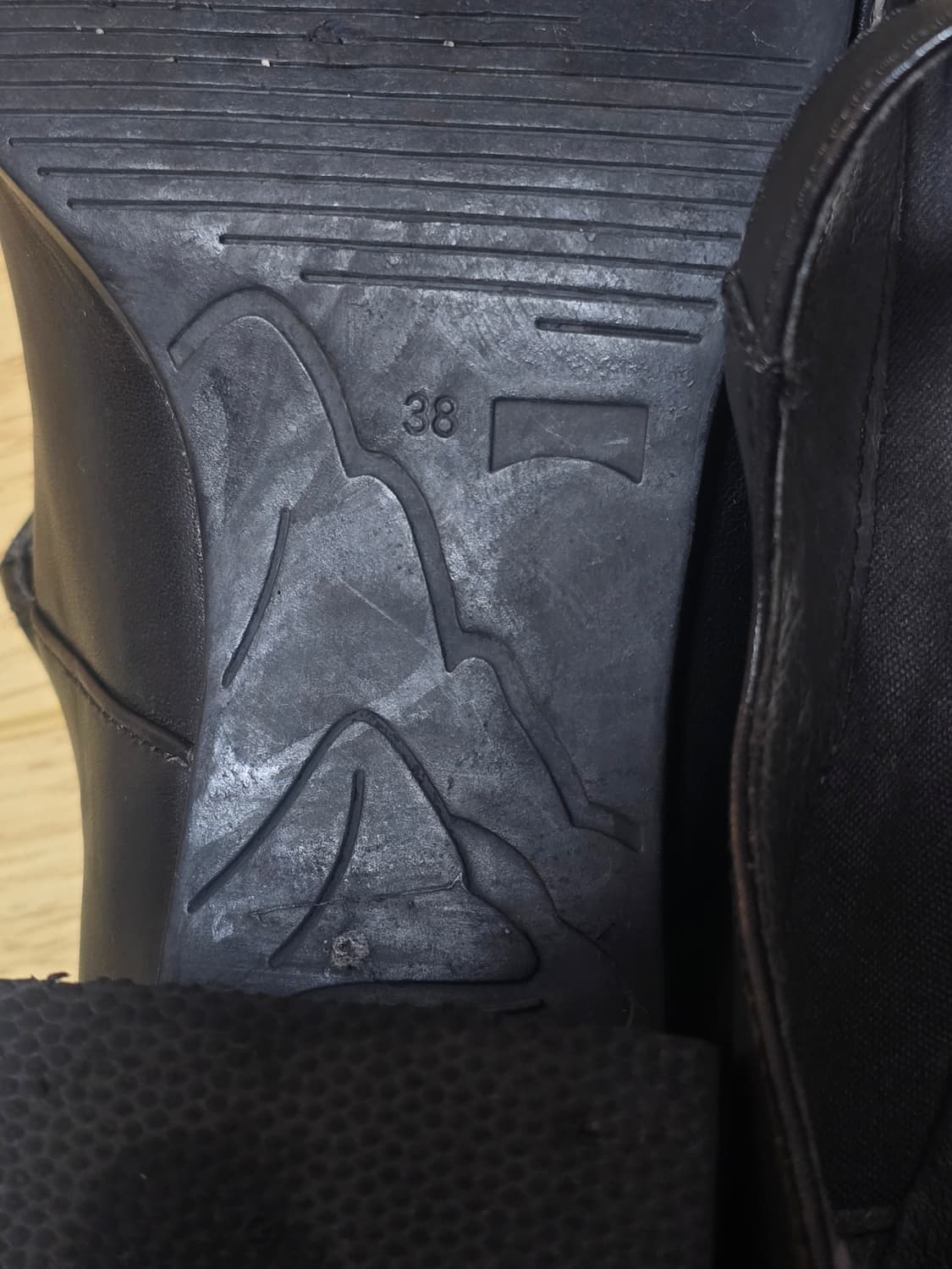 캠퍼 비브람 블록 힐 메리제인 슈즈 38 상품이미지7