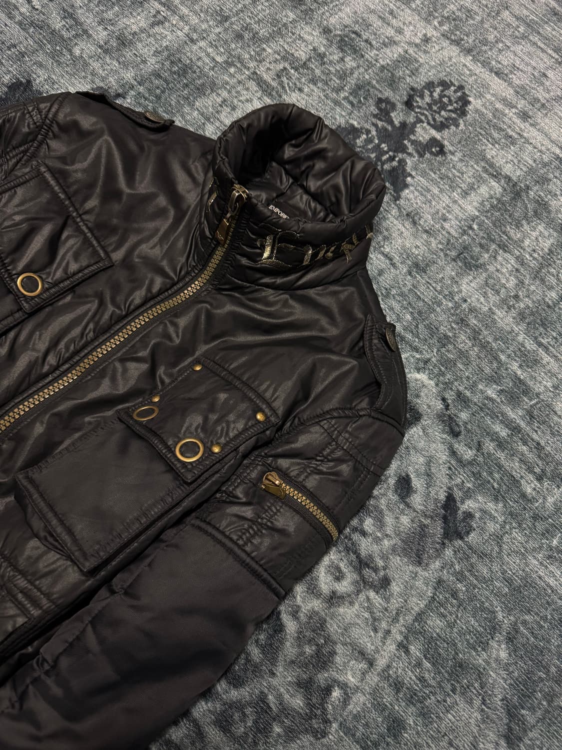 Emporio armani y2k biker jacket 상품이미지3