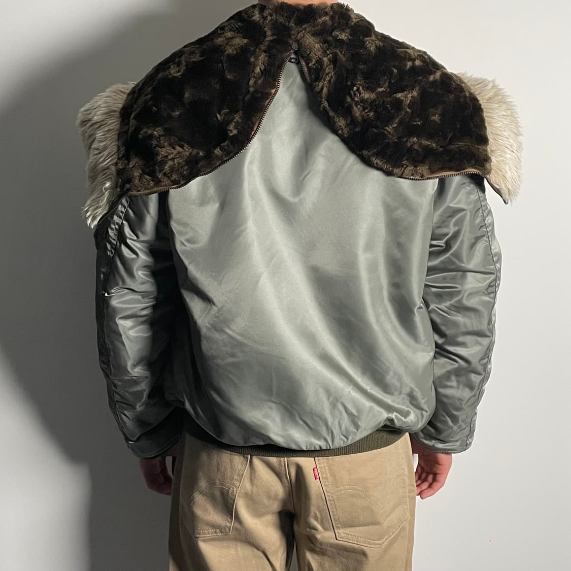 더블탭스 N2-B 숏 플라이트 자켓 (on.54)   상품이미지5