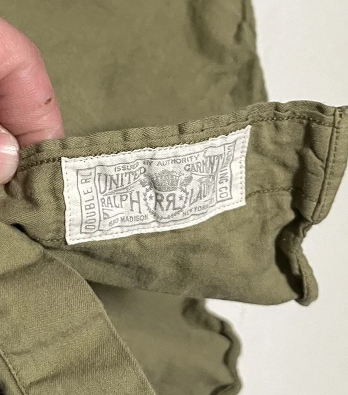 90s RRL 더블알엘 코튼 트윌 웨스턴 셔츠 올리브 상품이미지8