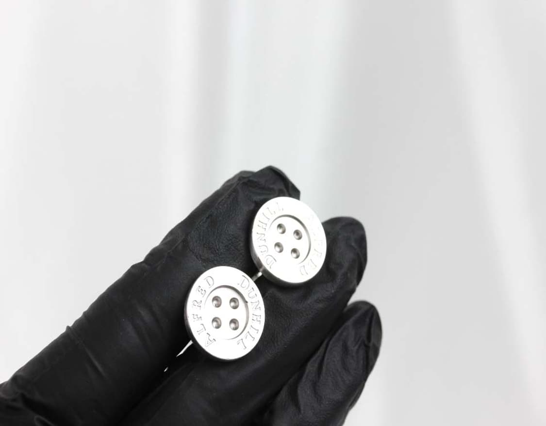 던힐 A-등급 은 실버925 남자 명품 커프스 빈티지 상품이미지8