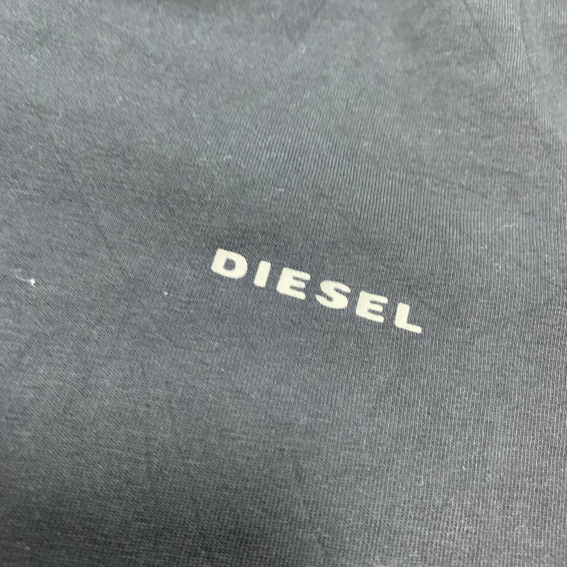 M)diesel 디젤 언더웨어 브이넥 로고 반팔티 상품이미지3