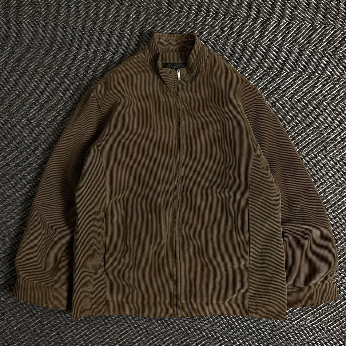 CAUCCI 브라운 코듀로이 해링턴 자켓 y 3370 상품이미지2