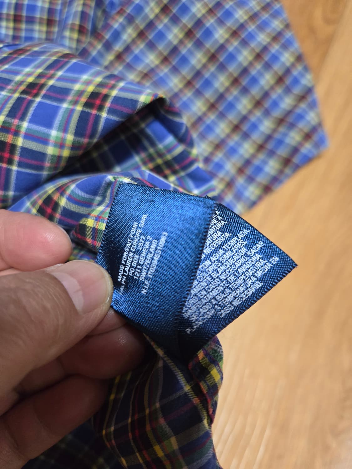 폴로 랄프로렌 여성 체크 셔츠 상품이미지7