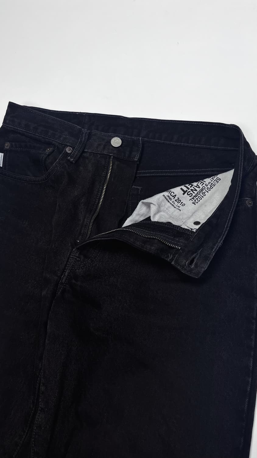 디스이즈네버댓 레귤러 진 블랙 상품이미지4