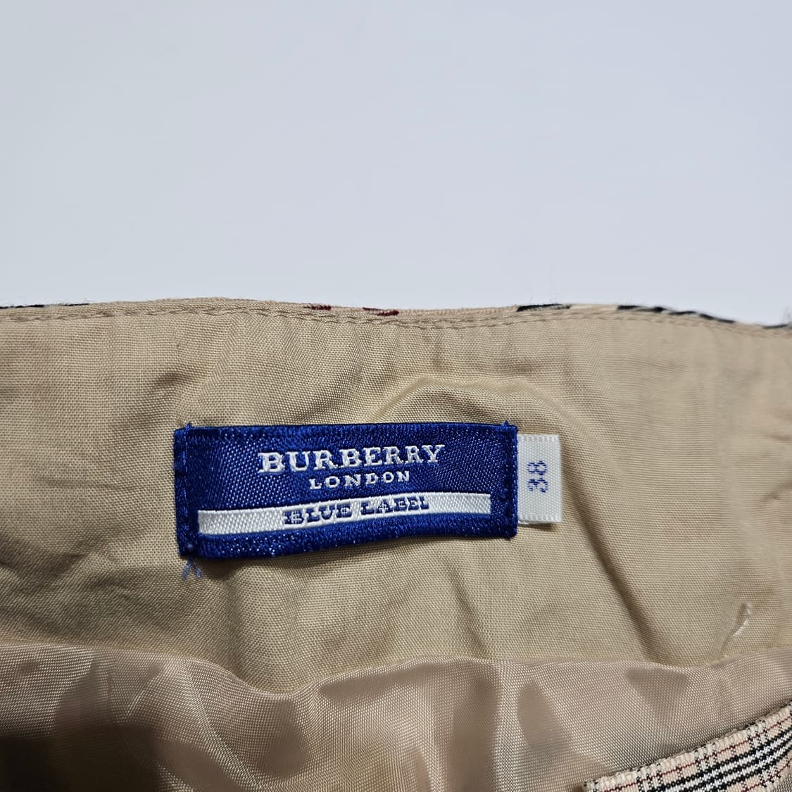 버버리 체크 스커트[38] 상품이미지9