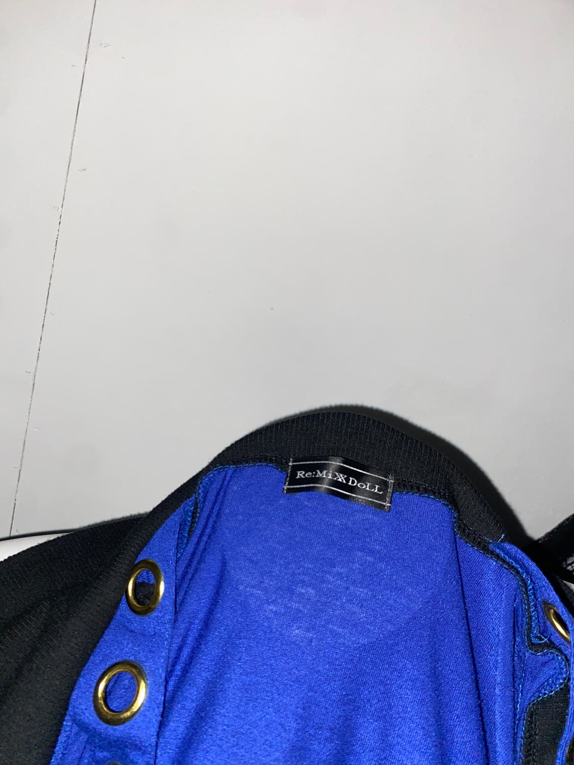 ꒰ঌ 오네갸루 아일렛 스터드 오프숄더 원피스 ໒꒱ 상품이미지5