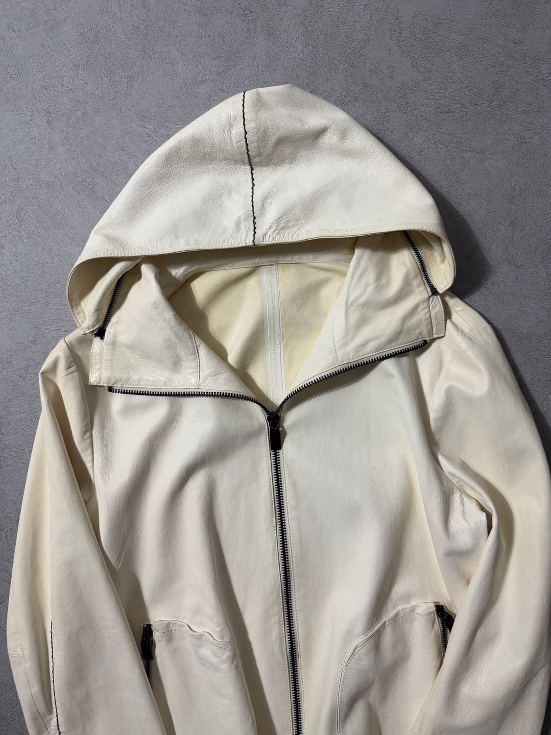 엠포리오 아르마니 램스킨 후드자켓 상품이미지4