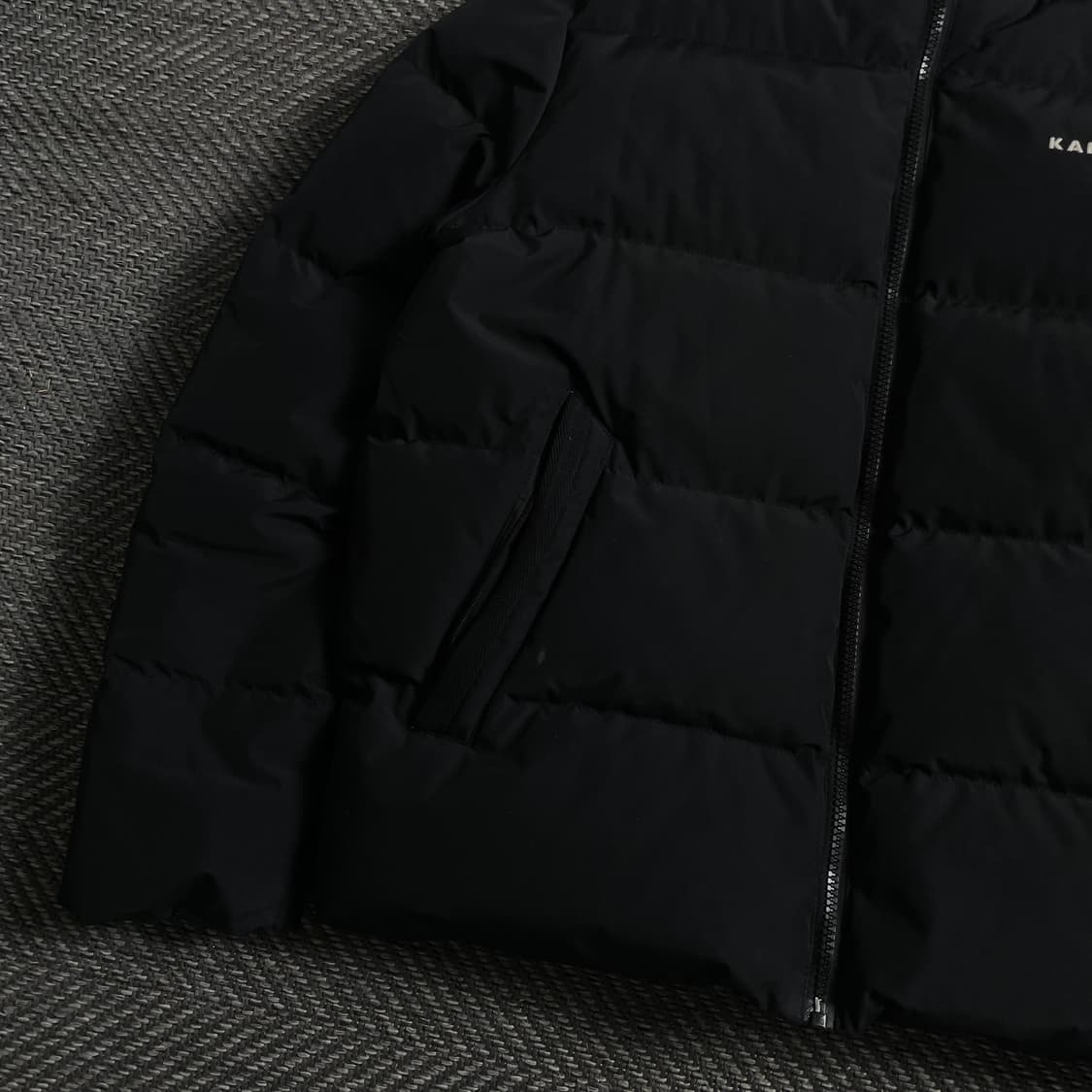 캉골 오리지널 베이직 덕다운 푸퍼 패딩 블랙y 4752 상품이미지4