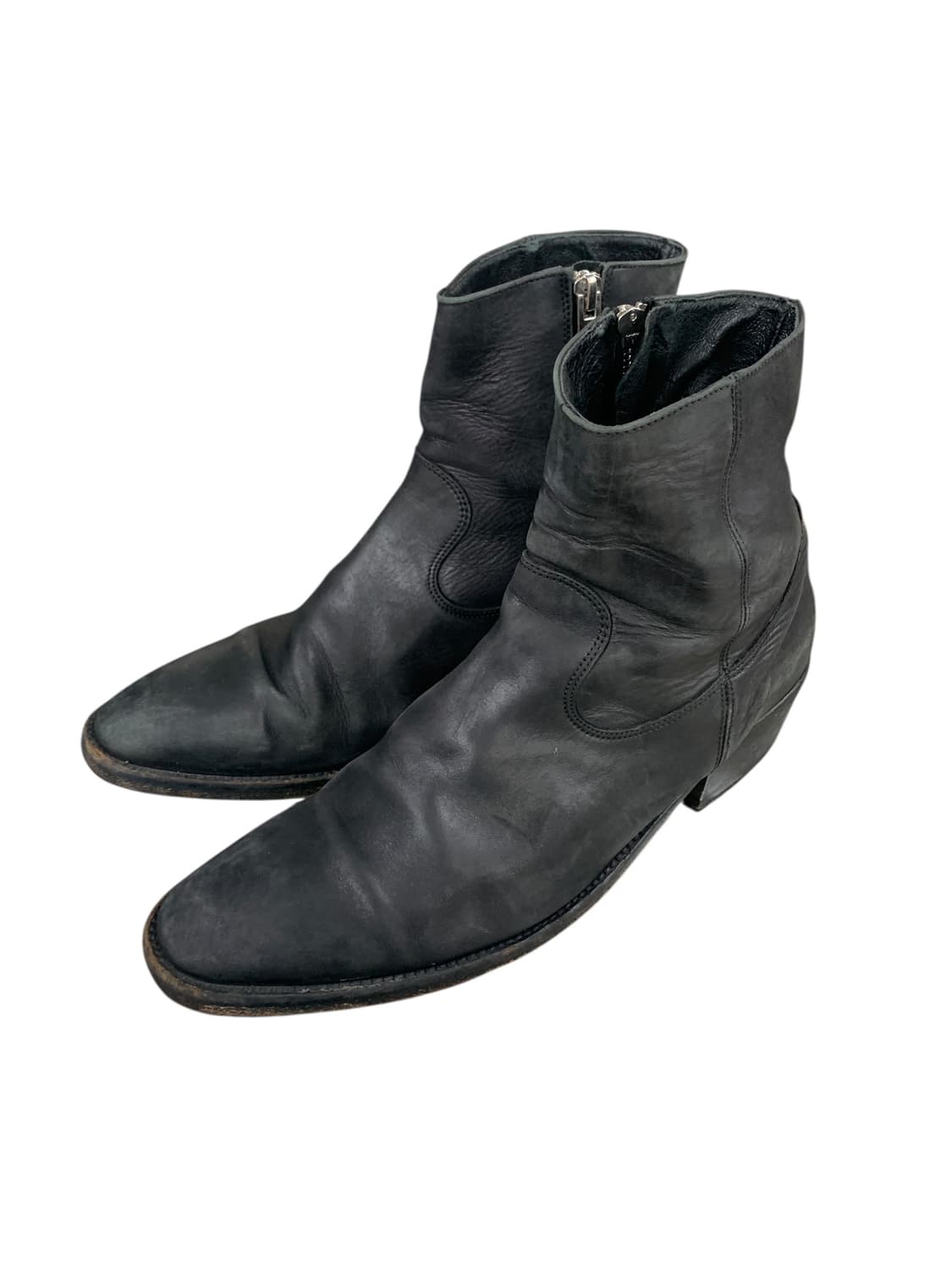 산드로 레더 첼시 집업 부츠 블랙 41(260) 상품이미지5