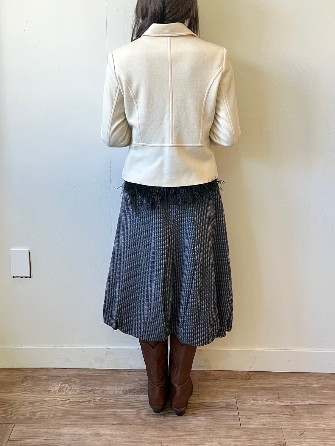 lei Liberi 아트버튼 울 자켓 상품이미지9