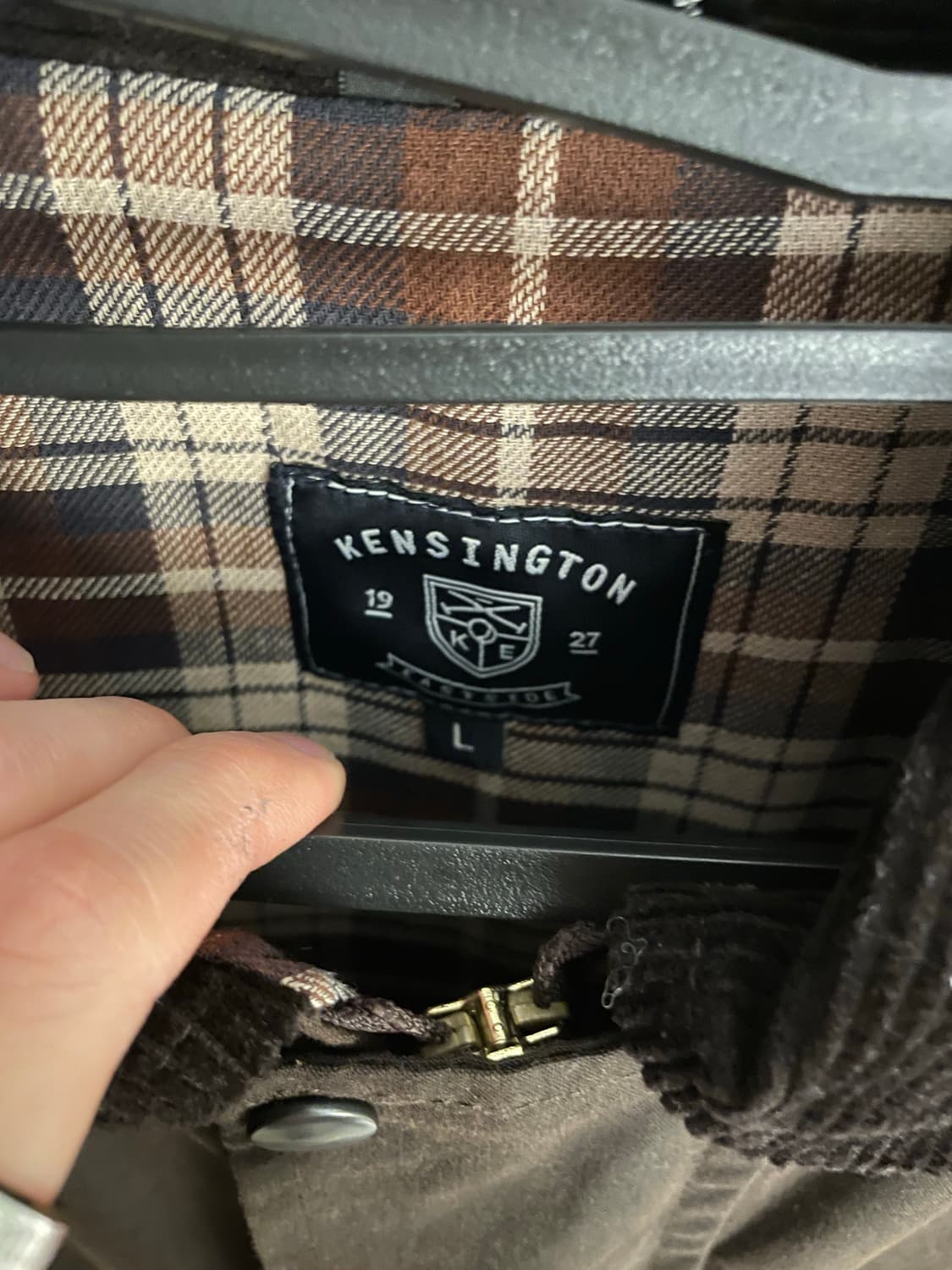 [Vintage] 켄싱턴 바버 왁스 코트 자켓 상품이미지3