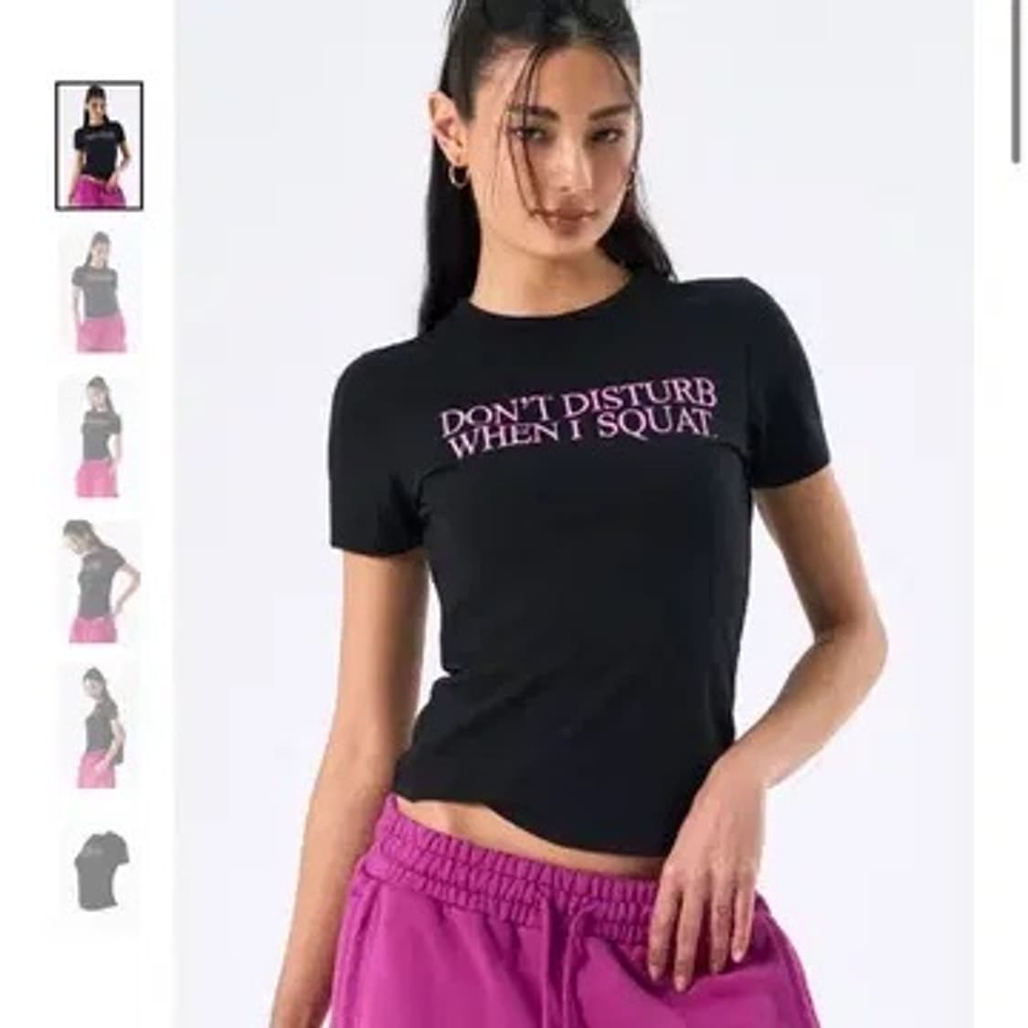 HDEX don’t disturb when i squat t shirt 상품이미지2