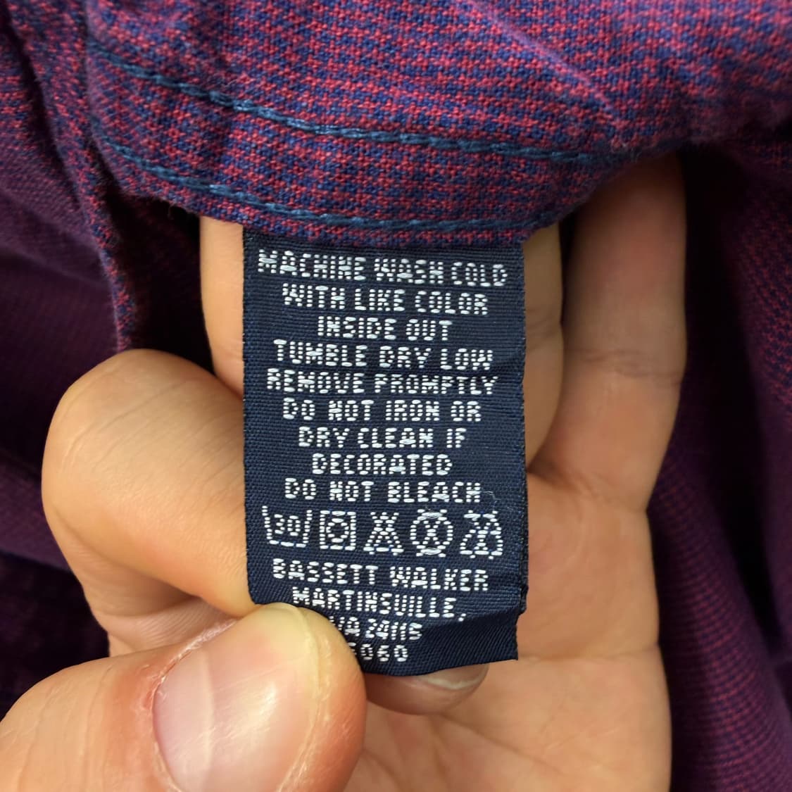 LEE 옥스포드 셔츠 후면 플릿스티치 디테일 보카시 멀티컬러 상품이미지7