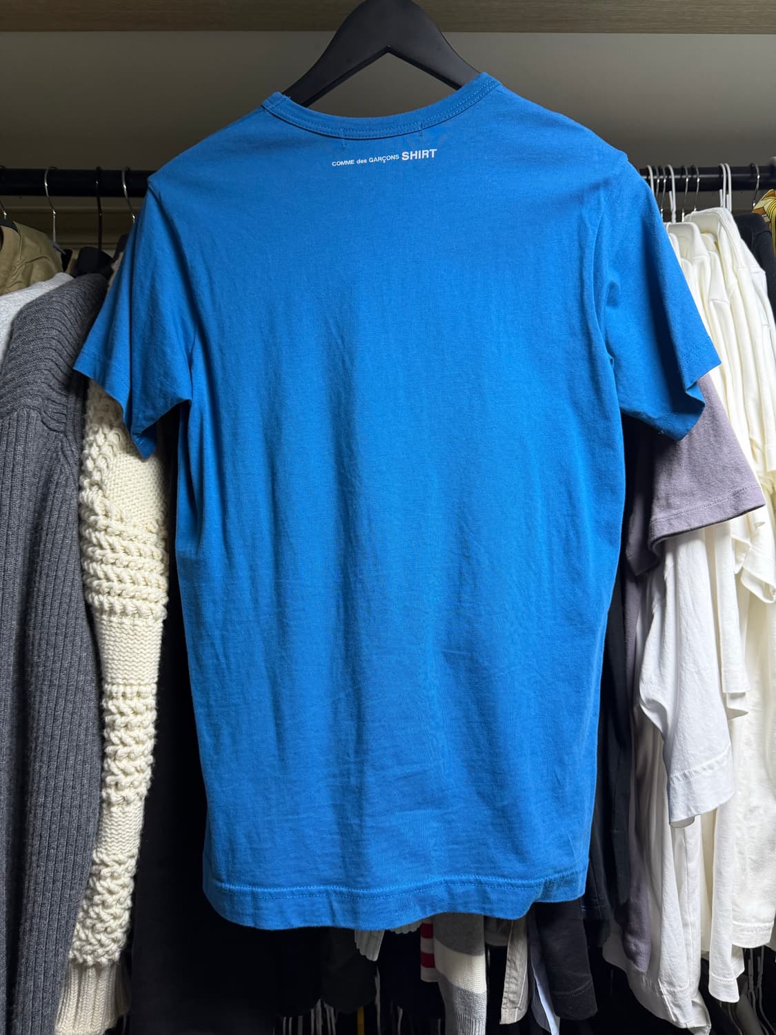 꼼데가르송 셔츠라인 / 백로고 티셔츠 상품이미지2