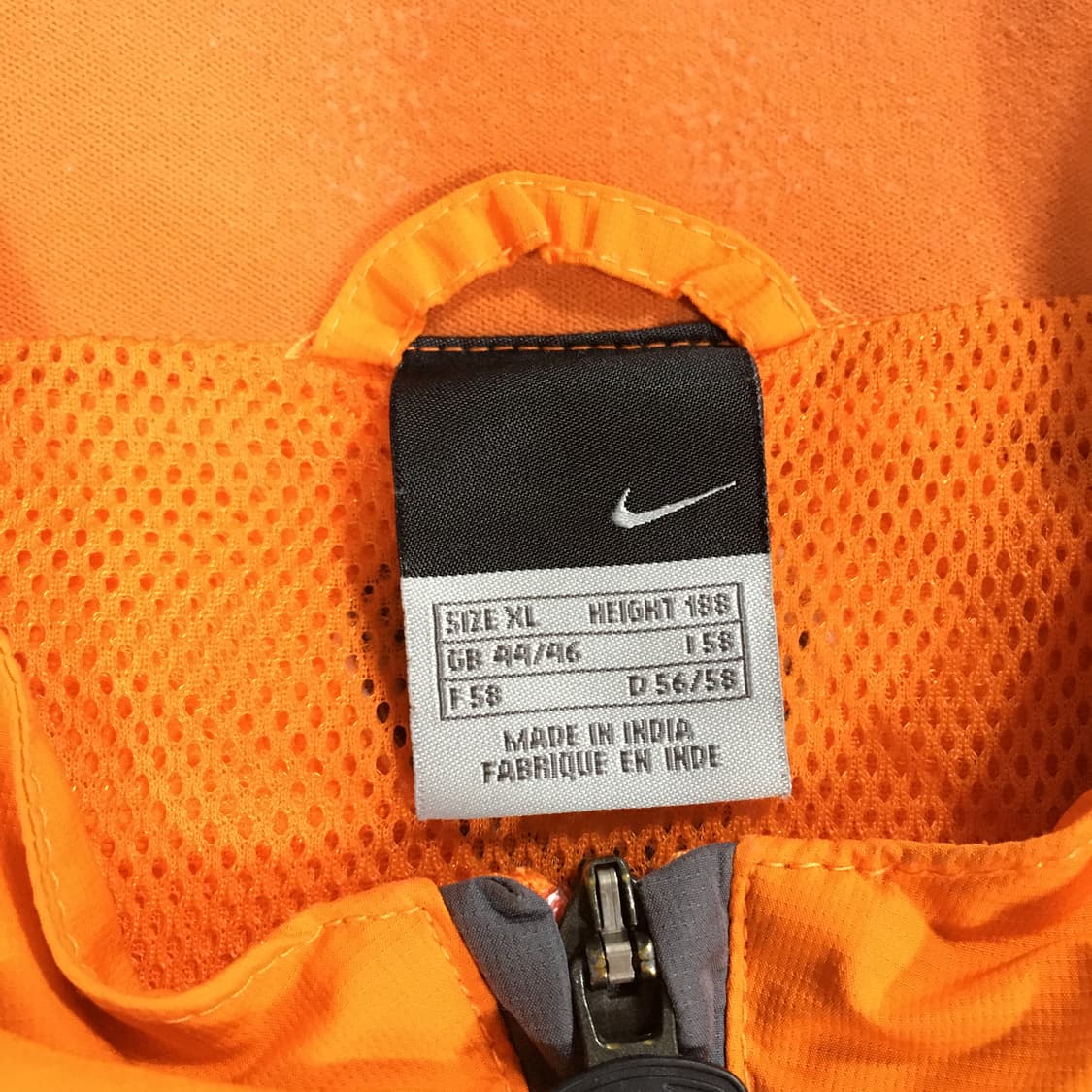 투티/0399 나이키 Valencia 발렌시아 CF 오렌지 바람막이 상품이미지5