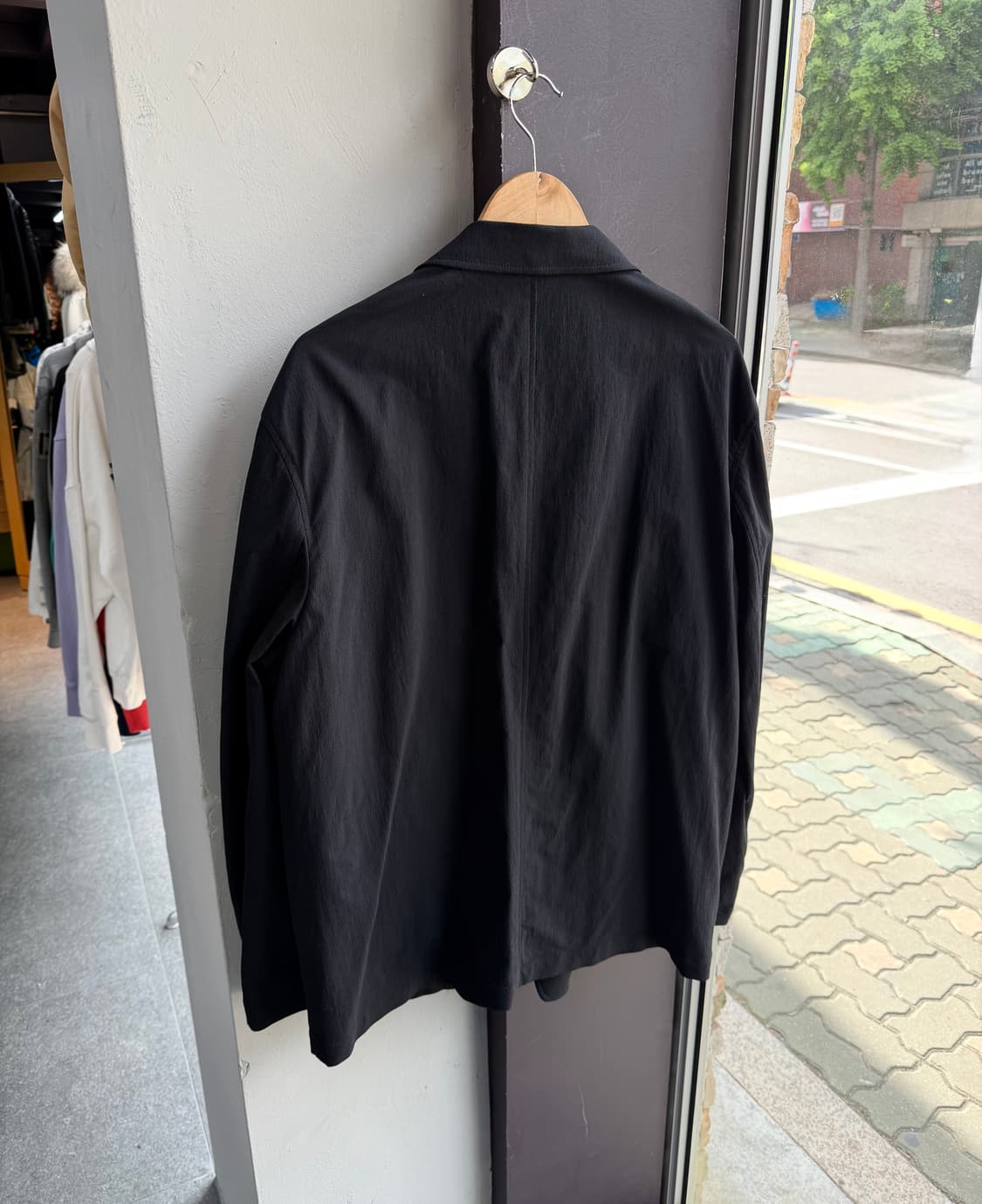 110/ 시스템옴므 25SS 크링클 스트레치 싱글 자켓 상품이미지9