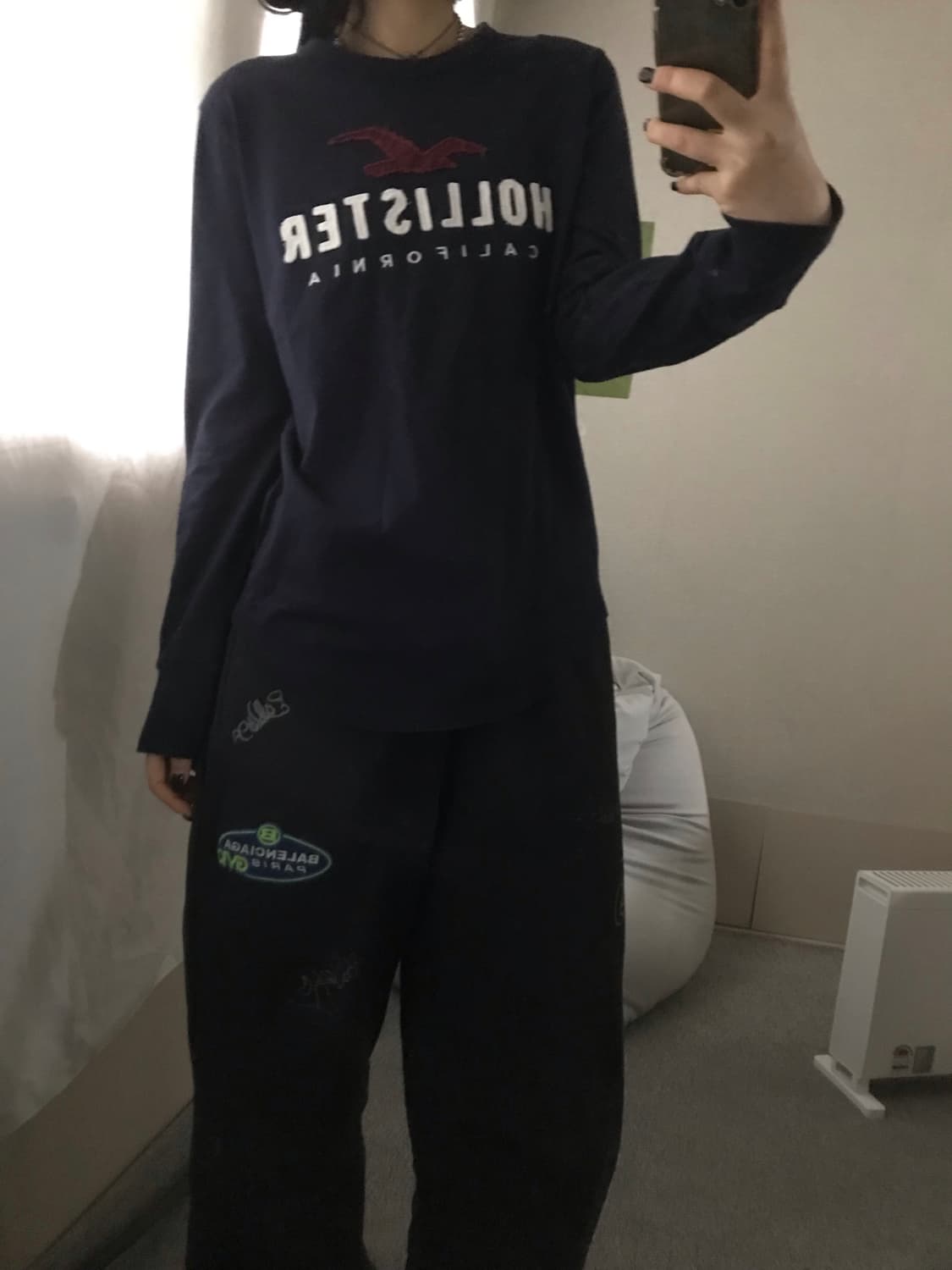 홀리스터 네이비 롱슬리브 상품이미지6