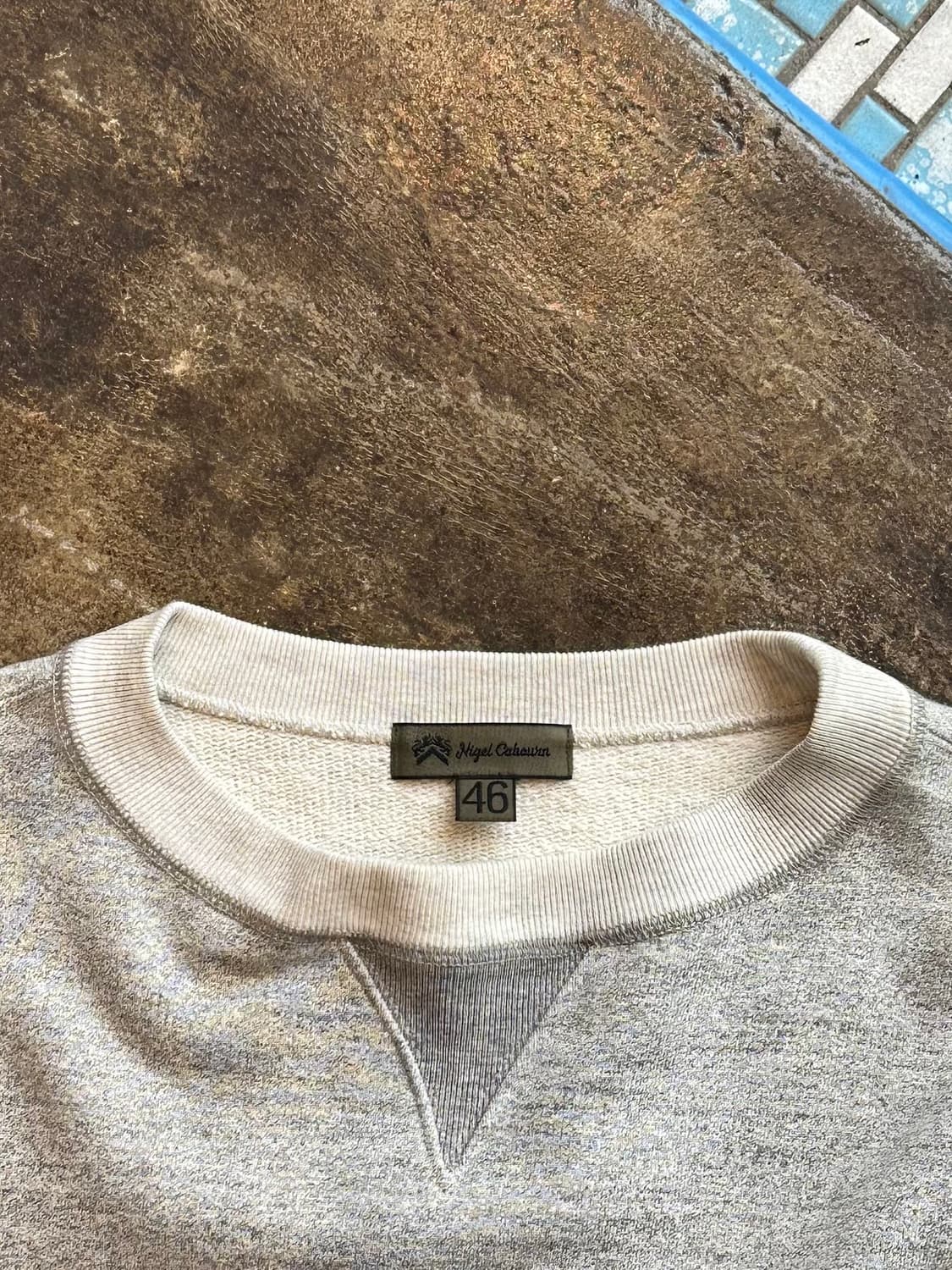 Nigel Cabourn 20.5oz Cotton Crew neck  상품이미지2