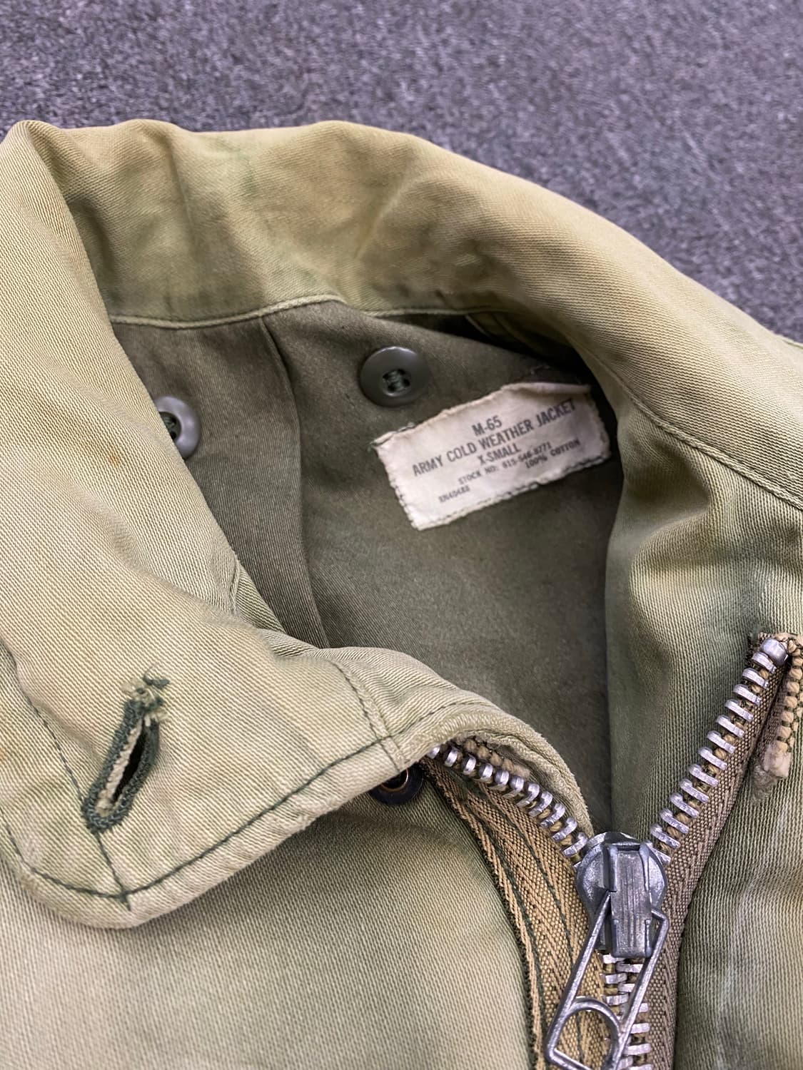 70's U.S.ARMY 2세대 M-65 필드자켓 상품이미지3