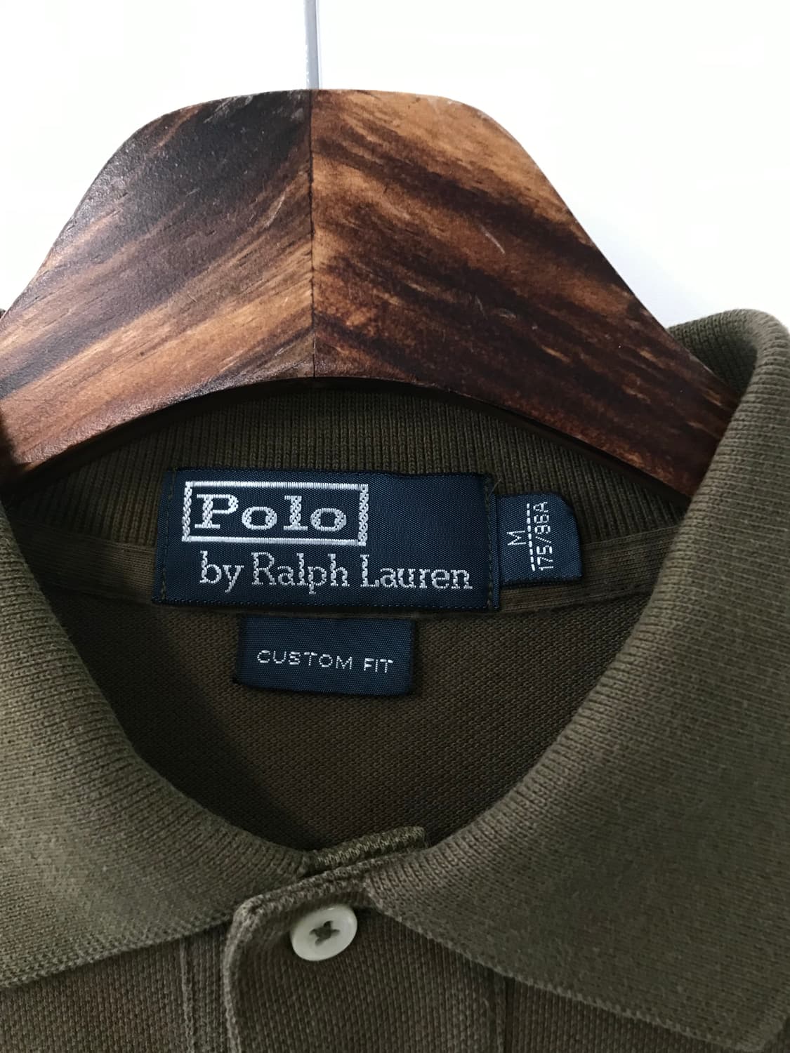 폴로 랄프로렌 카키 반팔 피케 티셔츠 상품이미지5