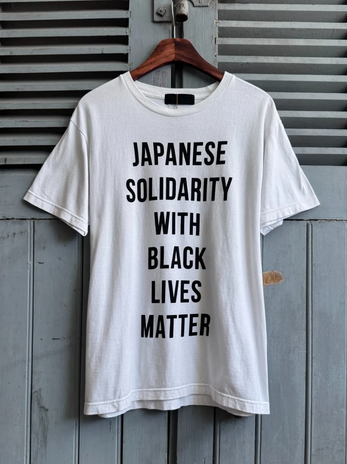 [M]휴먼메이드 Black Lives Matter 프린팅 티셔츠 상품이미지1
