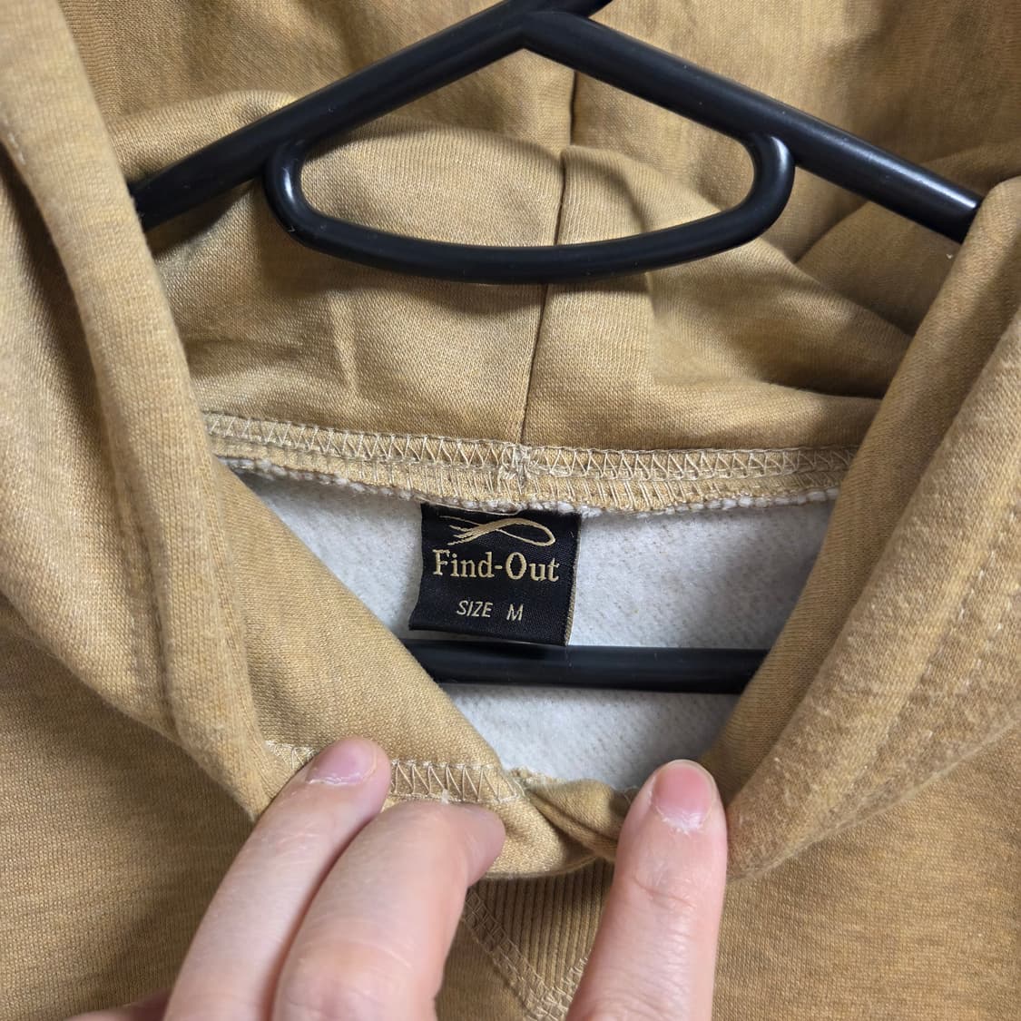 Find-Out 재팬 스웻 후드티셔츠 L(100) 상품이미지4