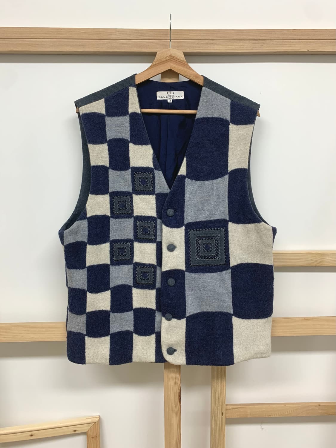 발렌시아가 스포츠 니트 베스트 상품이미지1