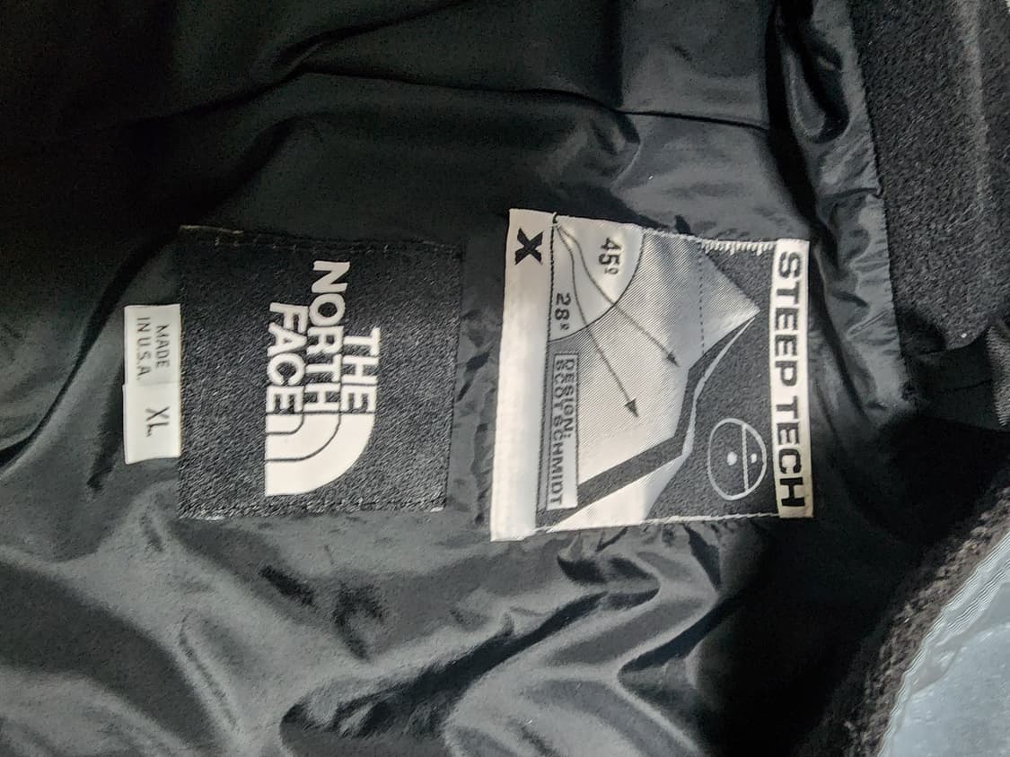 노스페이스 스팁테크 아노락 바람막이 레드 XL 상품이미지3