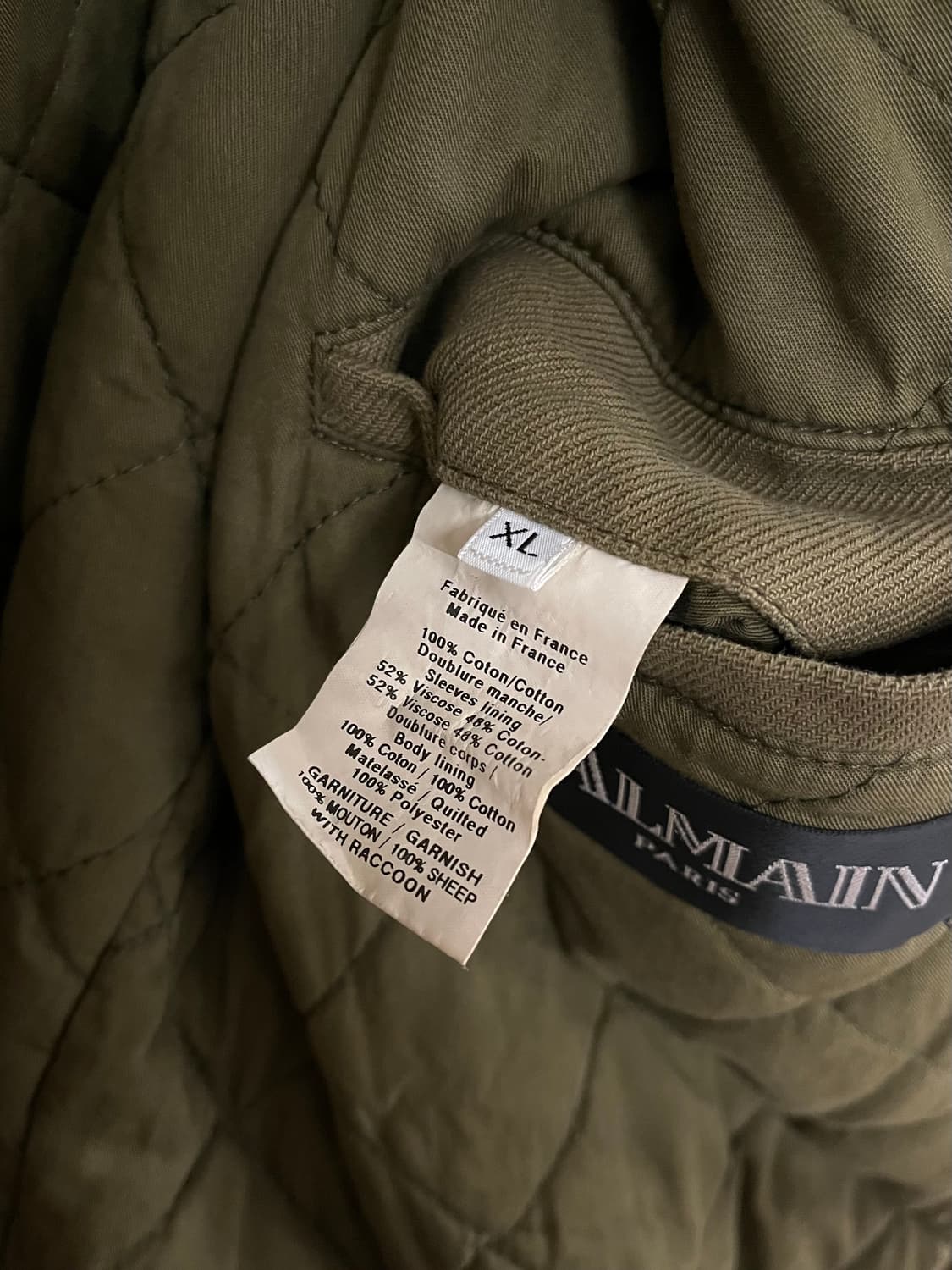 발망 2011FW 데카르넹 라쿤퍼 야상 자켓 상품이미지8