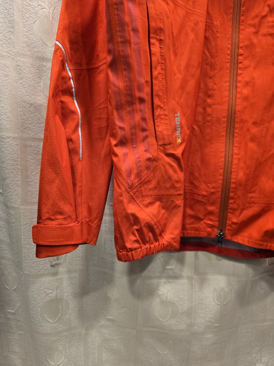 아디다스 테렉스 고어텍스 엑티브 쉘 자켓 레인자켓 100~105 오렌지 상품이미지4