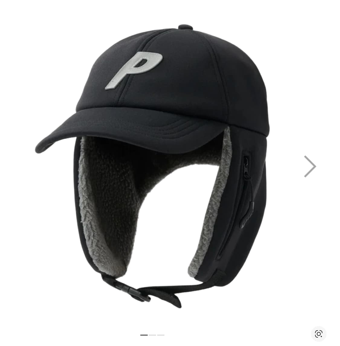 (L-XL) 팔라스 고어텍스 인피니움 도그이어 6-패널캡 블랙 상품이미지1