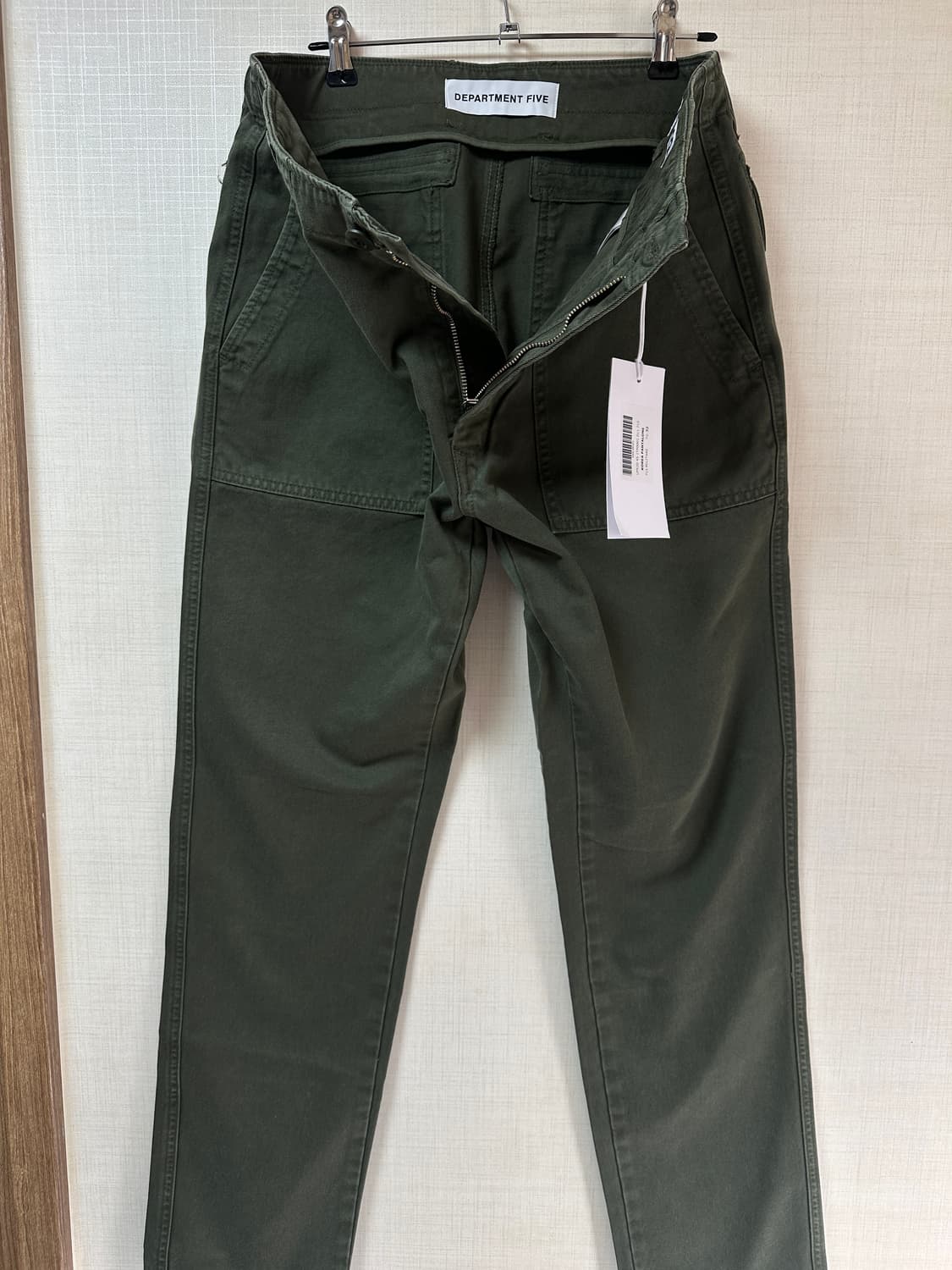 DEPARTMENT 5 / 슬림핏퍼티그팬츠 / 35 / 새상품 상품이미지2