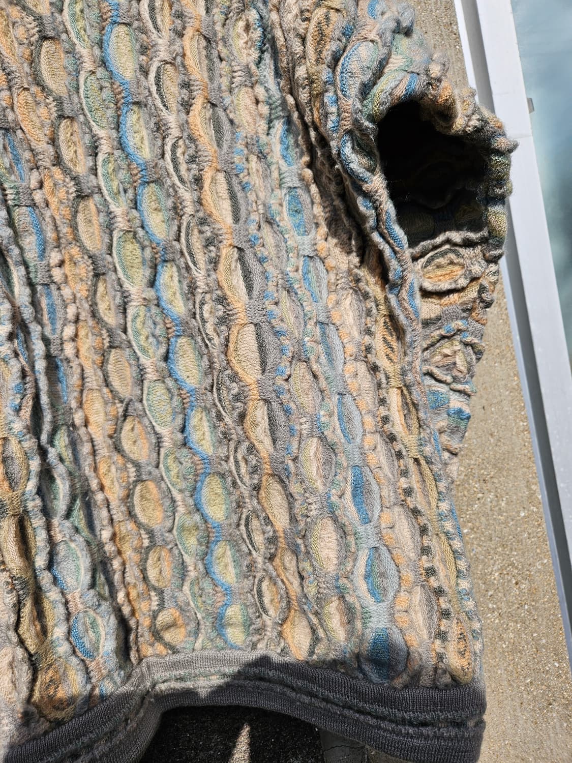 Coogi 쿠지 케이블 니트 (M, 루즈핏 95)
 상품이미지9