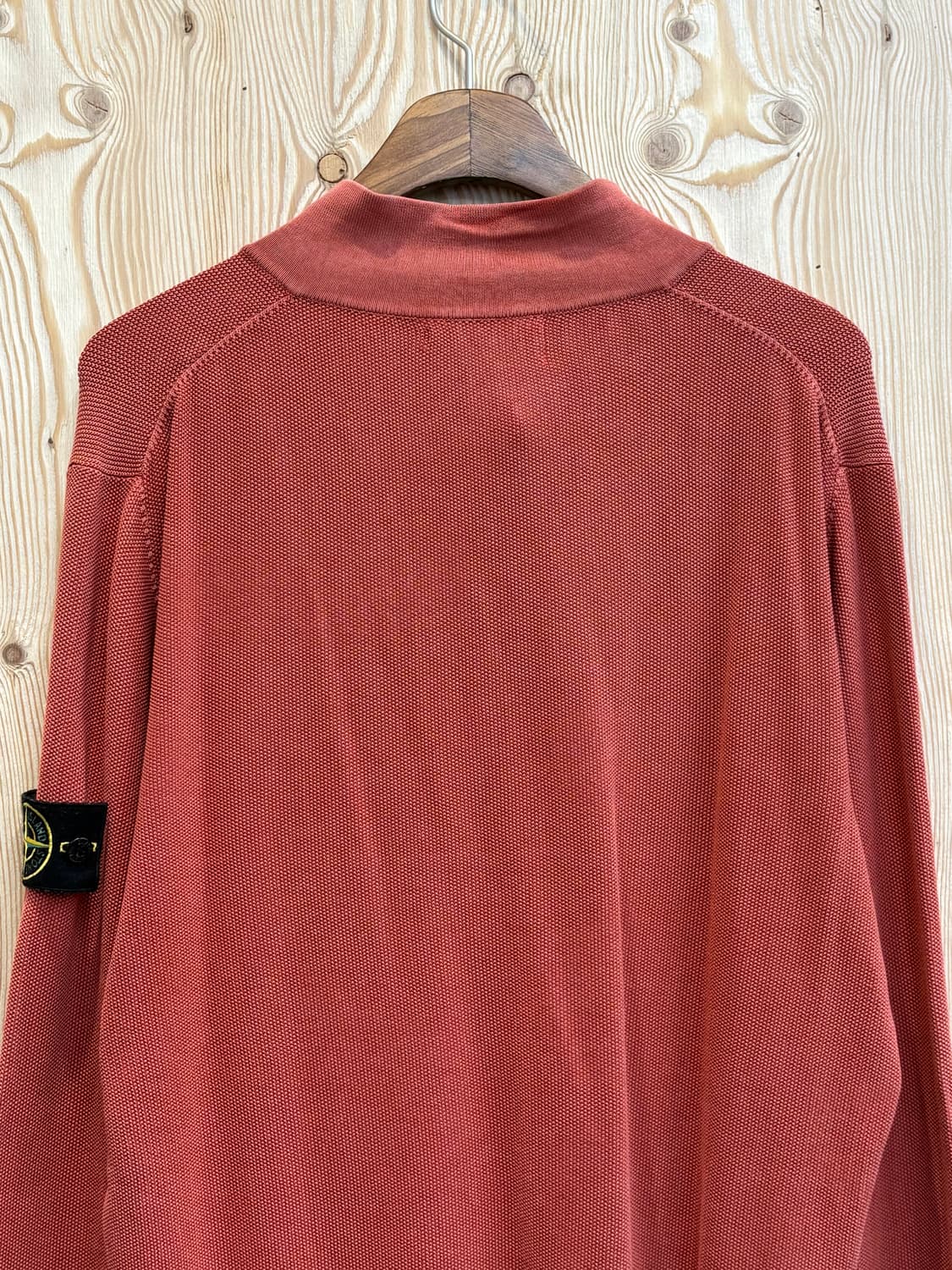 스톤아일랜드 패치 로고 하프버튼 슬리브 상품이미지4